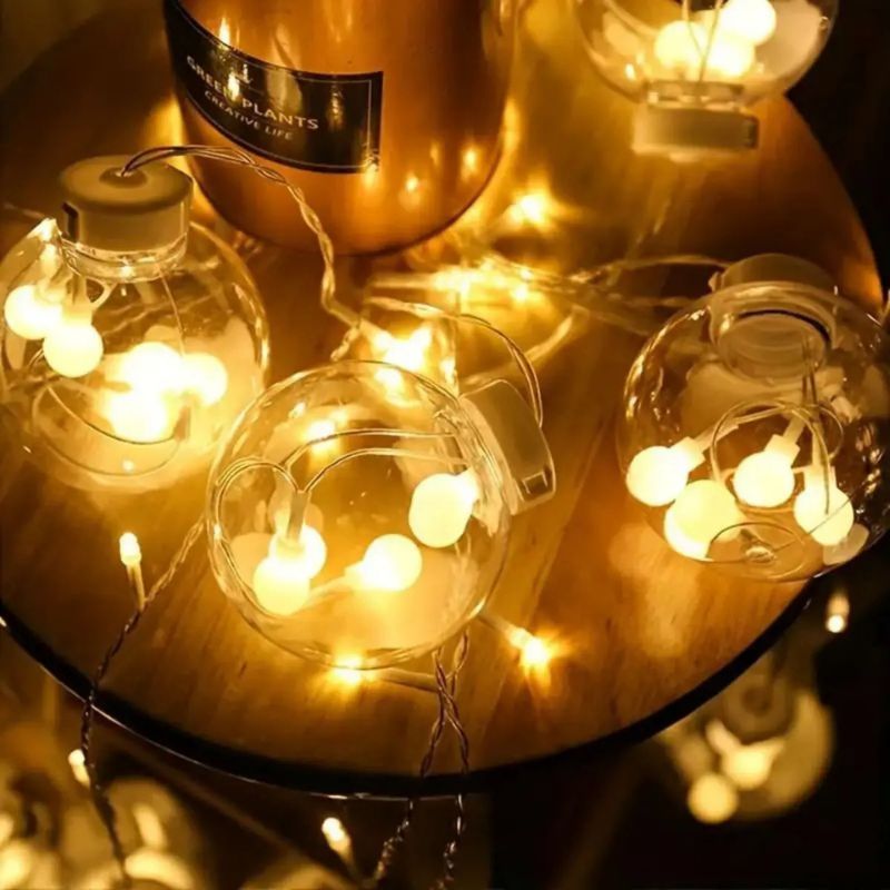 LED Wishing Ball Curtain String Light