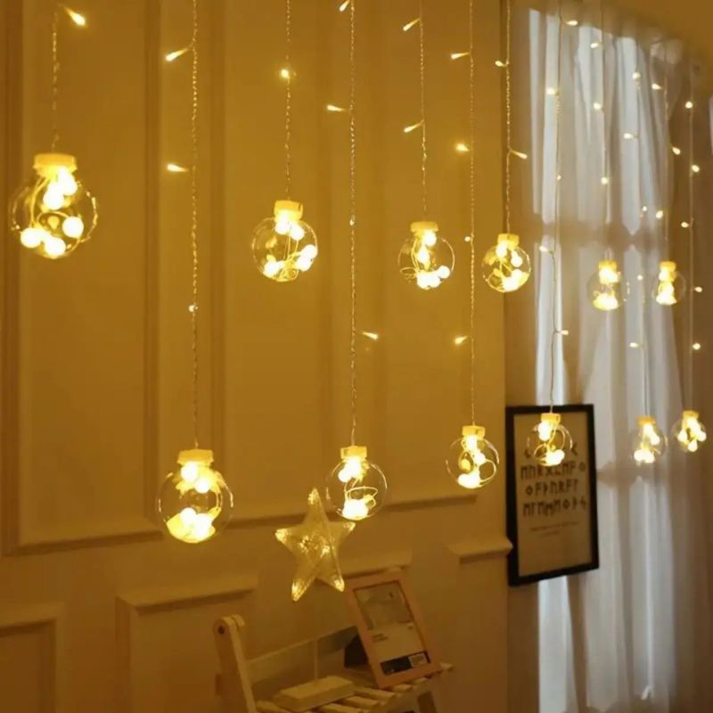 LED Wishing Ball Curtain String Light