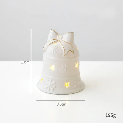 Ceramic Christmas Ornament Set