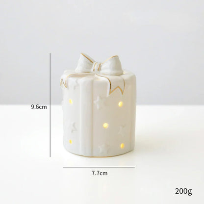 Ceramic Christmas Ornament Set