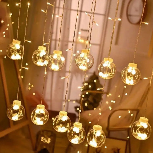 LED Wishing Ball Curtain String Light