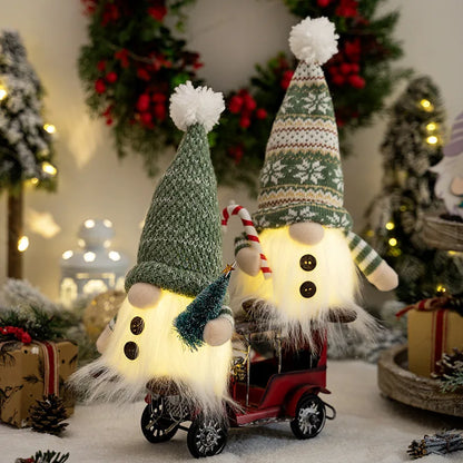 Light-Up Christmas Nordic Gnome