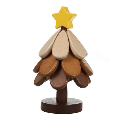 Christmas Tree Wooden Insulation Mat Set