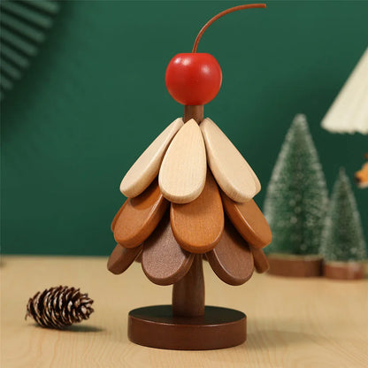 Christmas Tree Wooden Insulation Mat Set