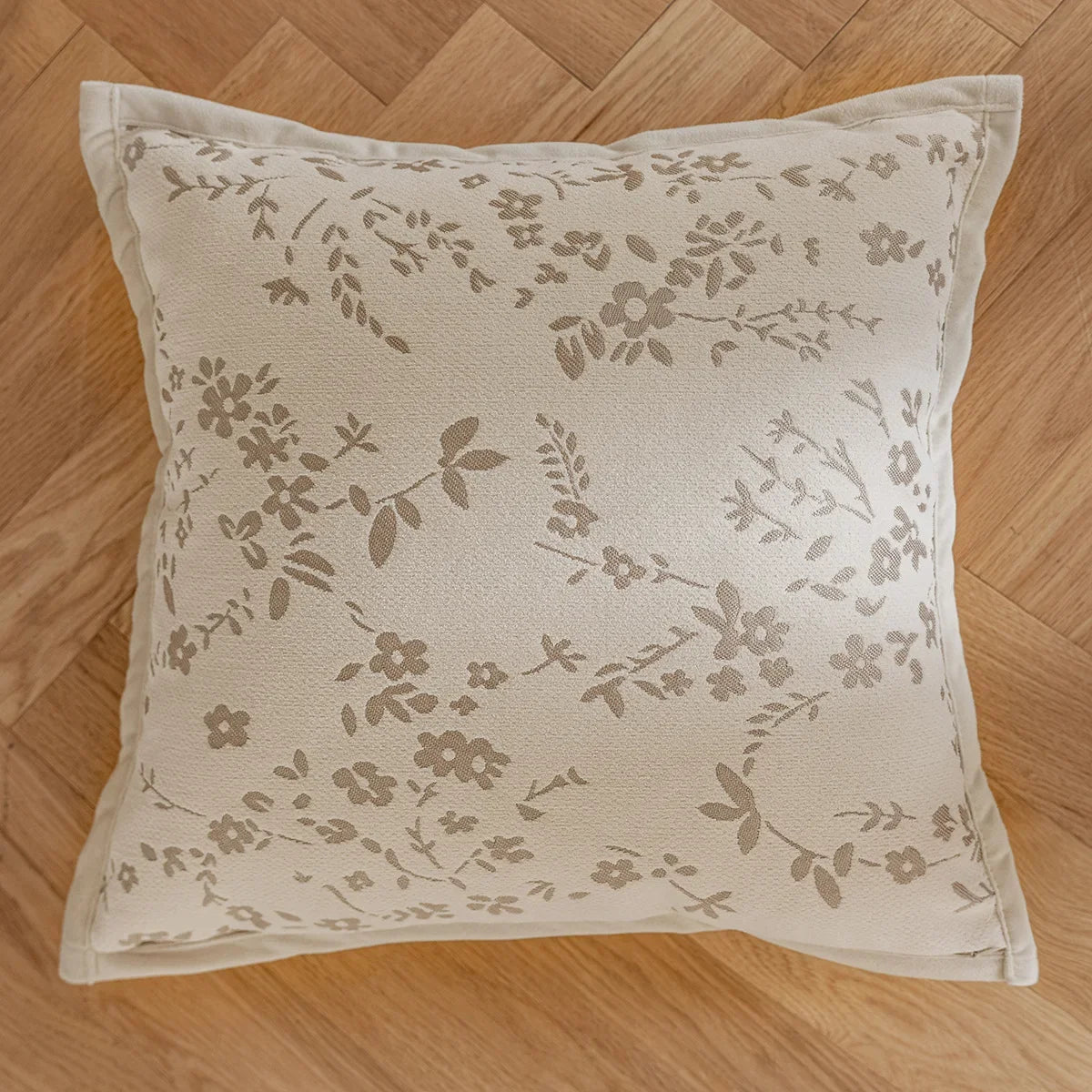 Sandstone Bloom Cushion Cover