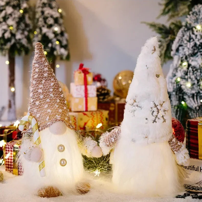 Light-Up Christmas Nordic Gnome