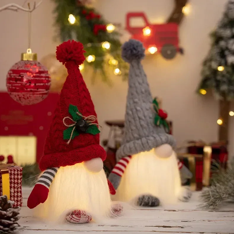 Light-Up Christmas Nordic Gnome