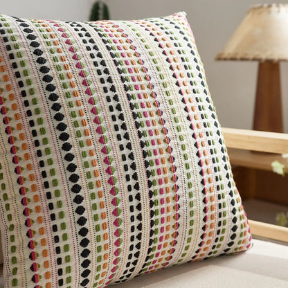 Nordic Dot Jacquard Cushion Cover