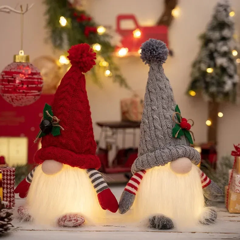 Light-Up Christmas Nordic Gnome