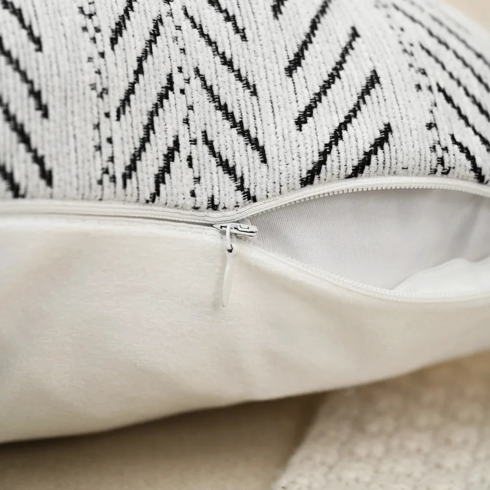 Nordic Herringbone Chenille Cushion Cover