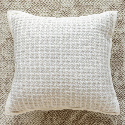 Terracotta Bloom Jacquard Cushion Cover