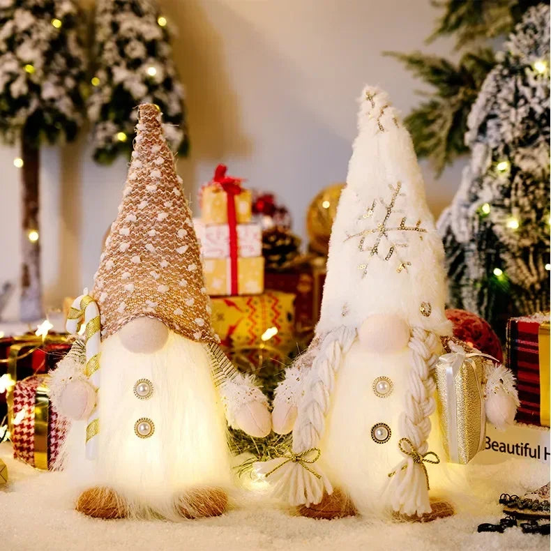 Light-Up Christmas Nordic Gnome