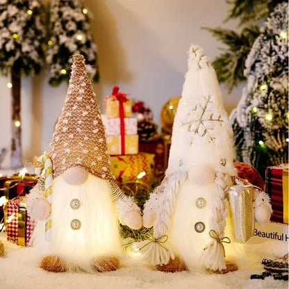 Light-Up Christmas Nordic Gnome
