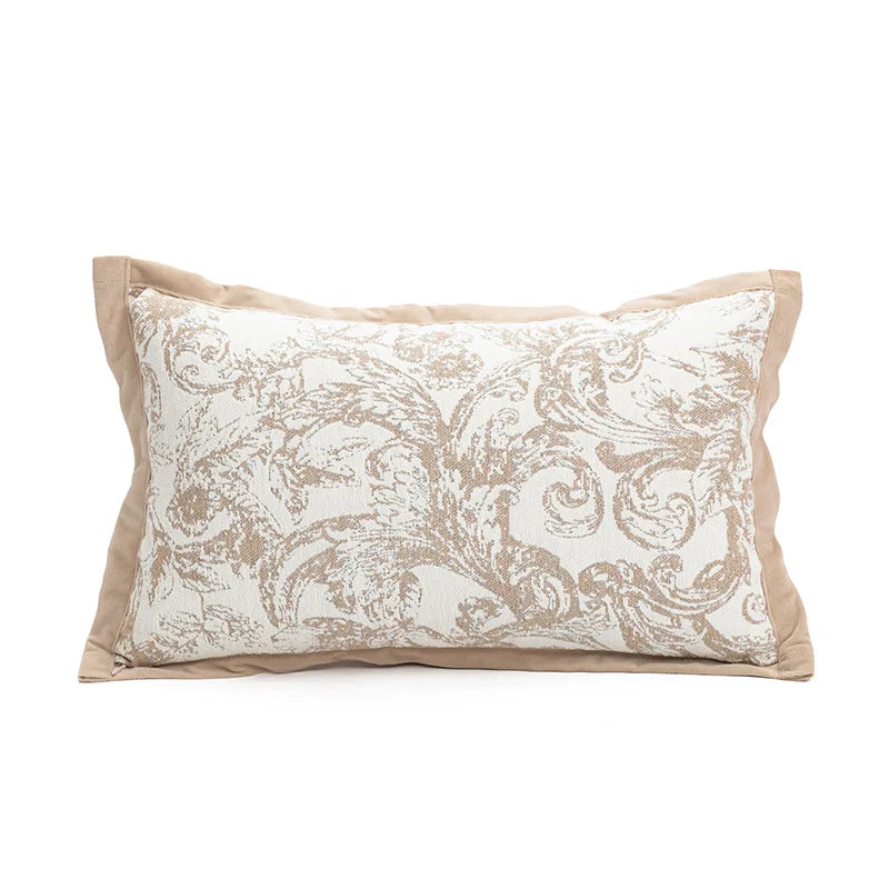 Nordic Bloom Chenille Cushion Cover