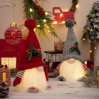 Light-Up Christmas Nordic Gnome