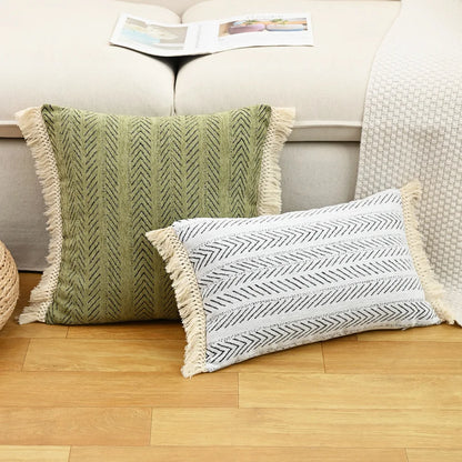 Nordic Herringbone Chenille Cushion Cover