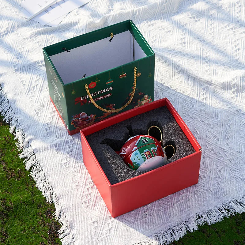 Nordic Christmas Ceramic Tea Ware Set