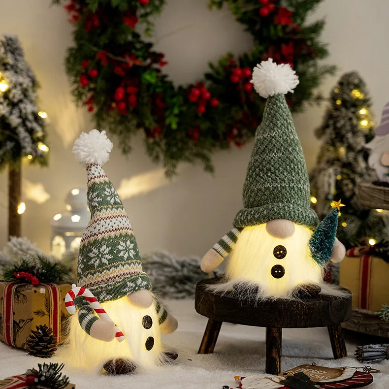 Light-Up Christmas Nordic Gnome