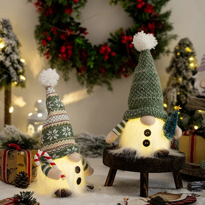 Light-Up Christmas Nordic Gnome