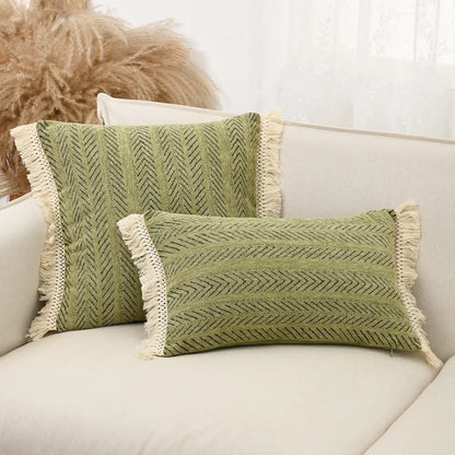 Nordic Herringbone Chenille Cushion Cover
