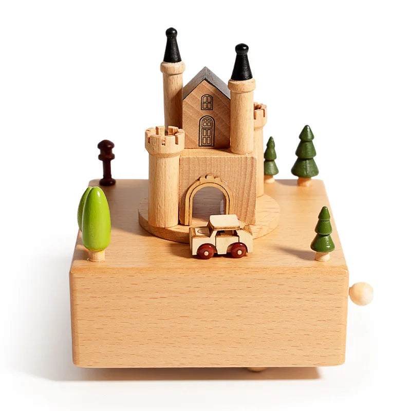 Whirling Grace Carousel Music Box