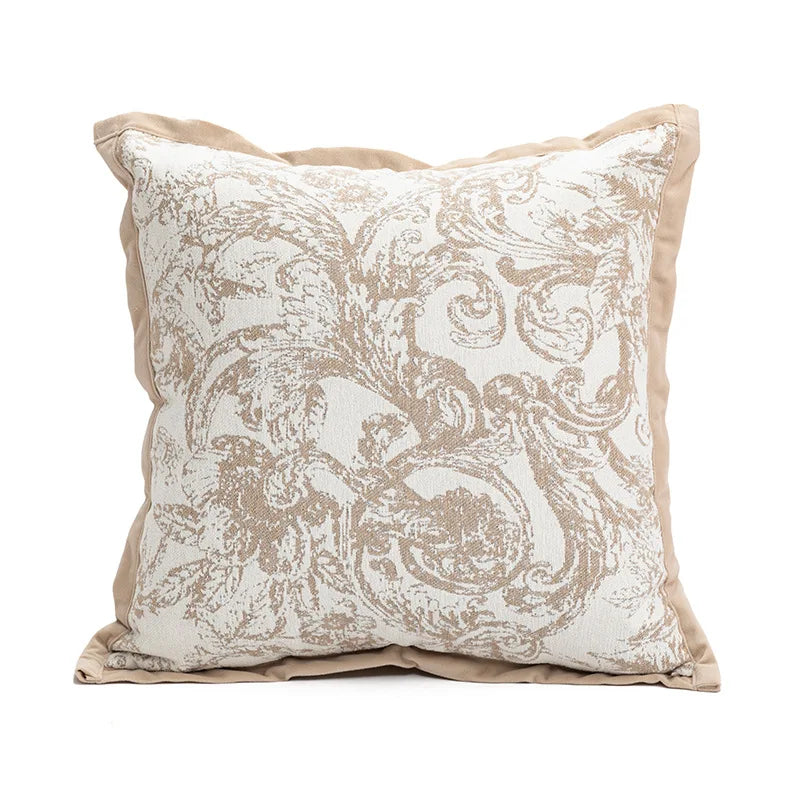Nordic Bloom Chenille Cushion Cover