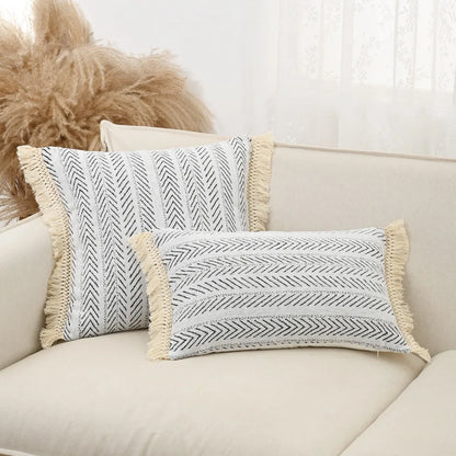 Nordic Herringbone Chenille Cushion Cover