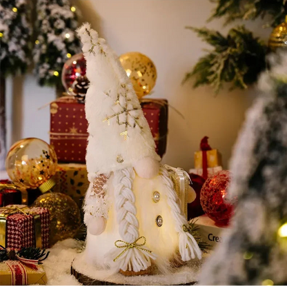Light-Up Christmas Nordic Gnome