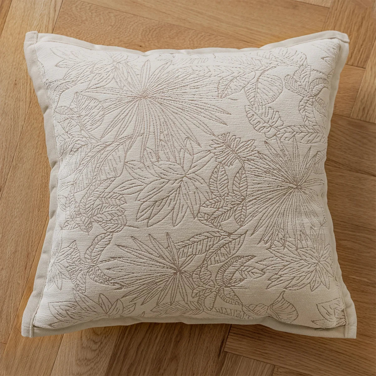 Sandstone Bloom Cushion Cover