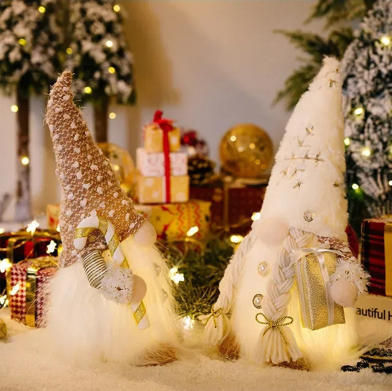 Light-Up Christmas Nordic Gnome
