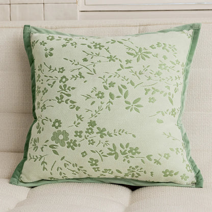 Sage Chenille Cushion Cover