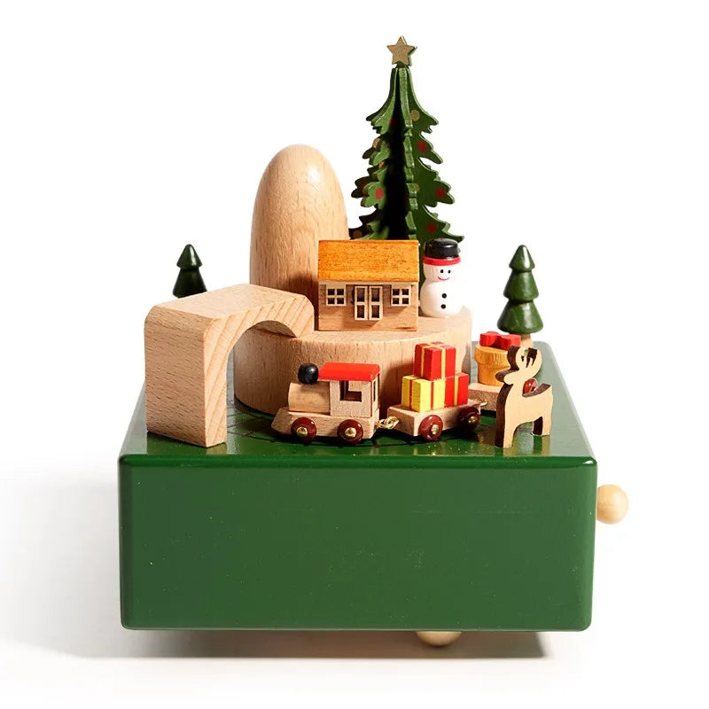 Whirling Grace Carousel Music Box