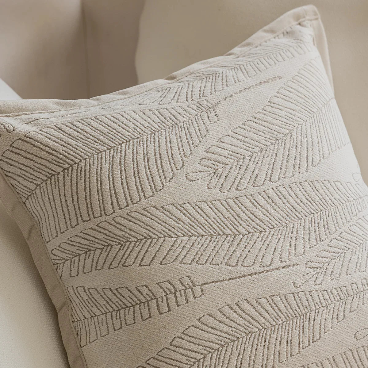 Sandstone Bloom Cushion Cover