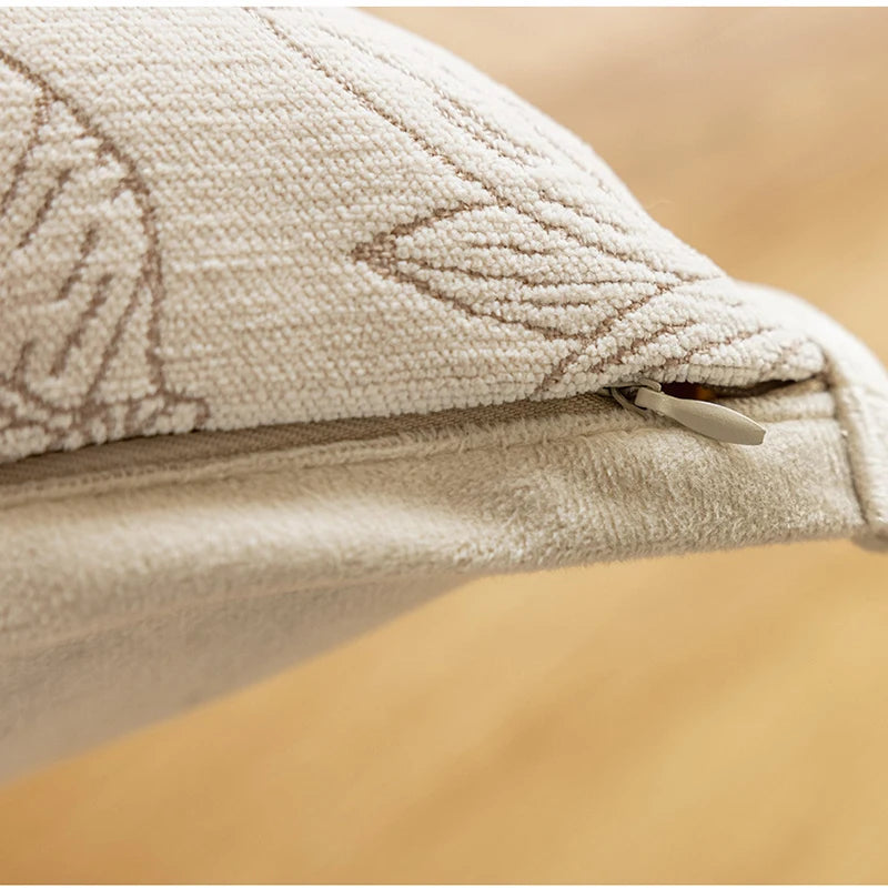 Sandstone Bloom Cushion Cover