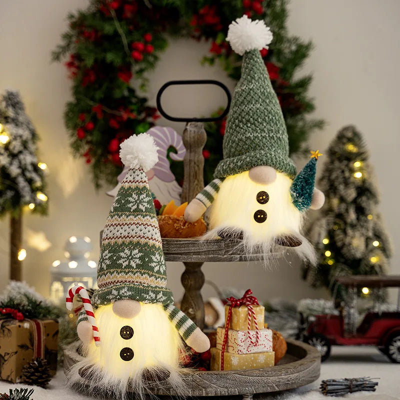 Light-Up Christmas Nordic Gnome