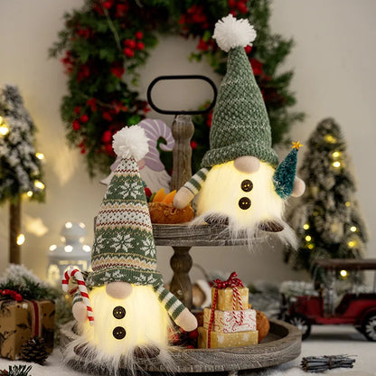 Light-Up Christmas Nordic Gnome
