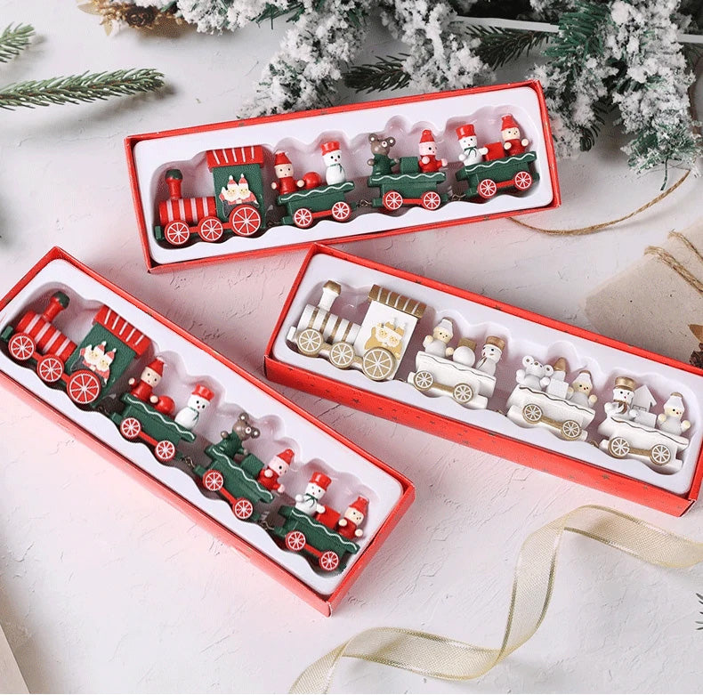 Wooden_Christmas_Train_Ornament_Holiday_Decoration_Set